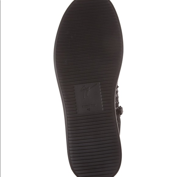 Giuseppe Zanotti Geo Embossed Zip Sneaker Men 40EU - Picture 6 of 6